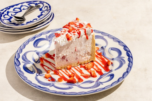 Strawberry Ice Cream Cake